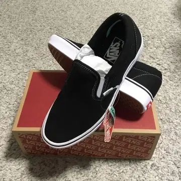 VANS 네이비 블랙 슬립온