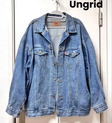 Ungrid 언그리드 빅 실루엣 데님 자켓 프리