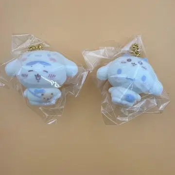 치이카와 산리오 시크릿 플로키 마스코트 참 하치와레