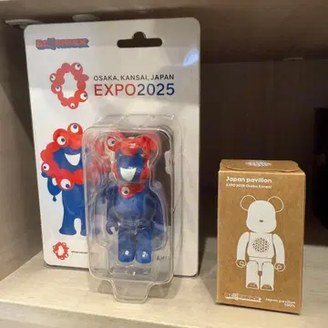 베어브릭 오사카 간사이 만박 미야쿠미야쿠 EXPO2025 일본관 피규어