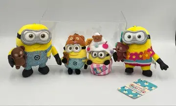 USJ 미니언 밥 마스코트 인형 배지 세트