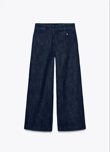 ZARA 데님 큐롯 팬츠