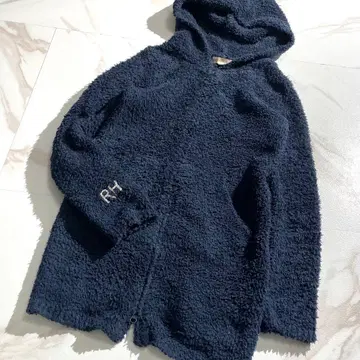 구하기 어려움 론 헤르만 보아 자켓 RH 로고 여성용 네이비