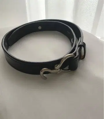 TORY 천연 가죽 벨트 블랙 28