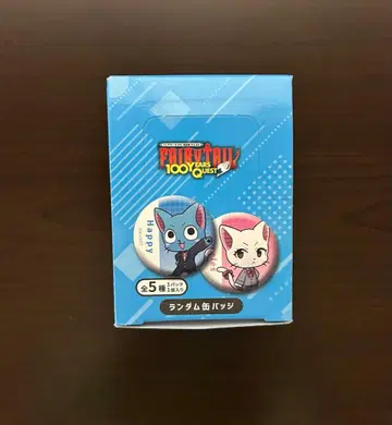 FAIRY TAIL 100년 퀘스트 트레이딩 캔뱃지 box 4종
