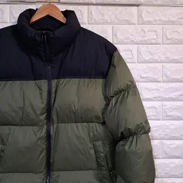 [GU] 히트패디드 스탠드 카라 블루종 [색상: 카키] L-92192