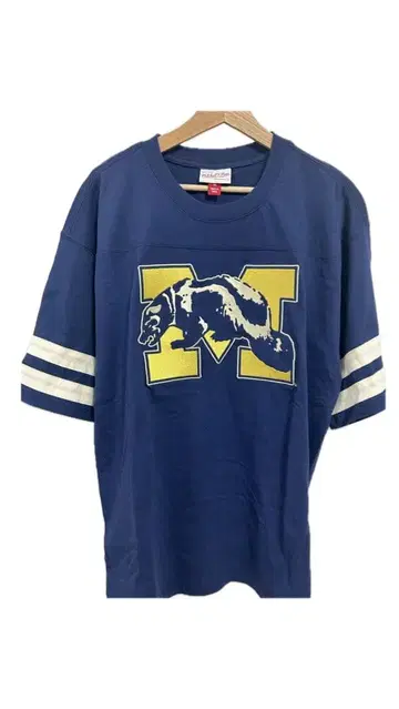 Mitchell & Ness 티셔츠 네이비