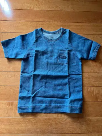 THE NORTH FACE 데님풍 T셔츠