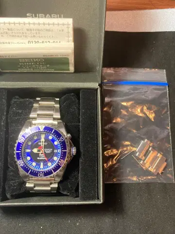 [ 오버홀 필요 ] SEIKO 다이버 워치 SUBARU 콜라보
