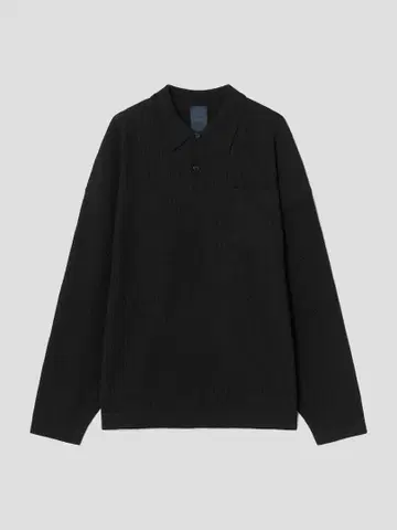 JUUN.J ARCHIVE 티칼라 와플 니트 롱 슬리브 - 카키