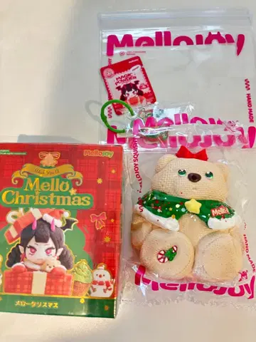 mellojoy 메로조이 크리스마스 베어 크리스마스 큐티 곰 곰