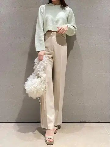 SNIDEL 슬림 레그 스트레치 팬츠