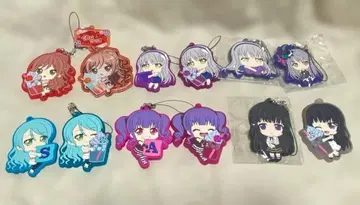 뱅드림 roselia 러버 스트랩 세트