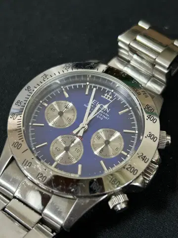 엘진 크로노그래프 쿼츠 가동 중