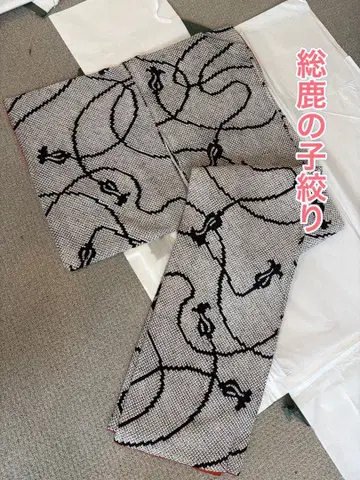 총 사슴 무늬  기모노