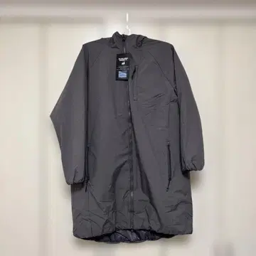 워크맨 발수 패디드 롱 후디 LL 차콜