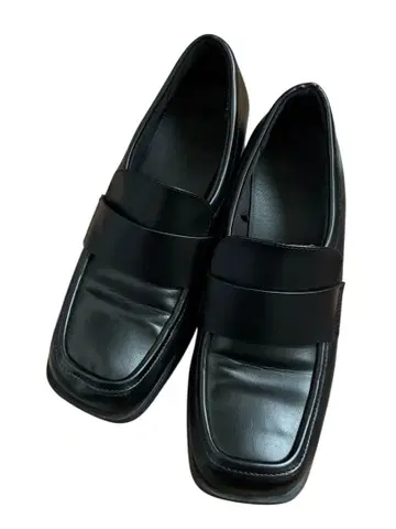 [ GU ] 새상품급 XL 블랙 볼륨 밑창 로퍼