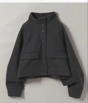 JEANASIS 스탠드 카라 숏코트/987128