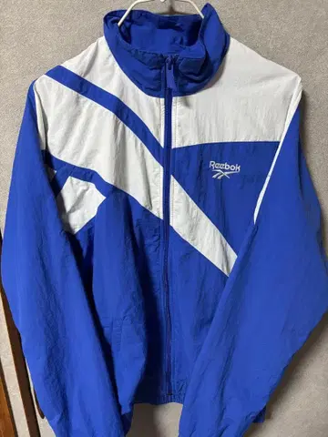 Reebok 나일론 자켓 파랑/화이트
