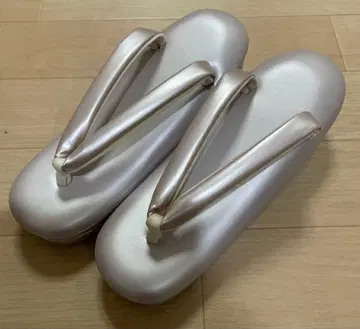 [ 21 ] 일본 의류 조리 실버 베이지 코반 M 사이즈