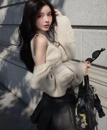 Darich DD 케이블 니트 앙상블 베이지 미사용 새상품