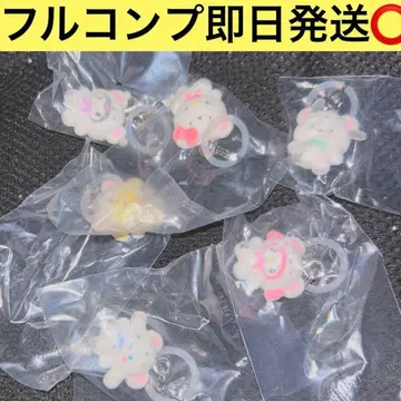 익명 배송 [ 산리오 ] 메지루시 액세서리 포근포근 스노우 컴플리트 세트