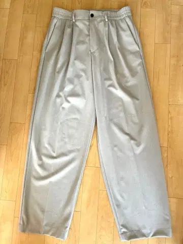 ZARA 그레이 와이드 팬츠 허리밴딩