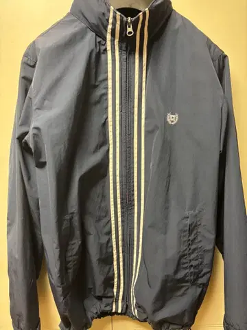 CHAPS 네이비 스트라이프 자켓