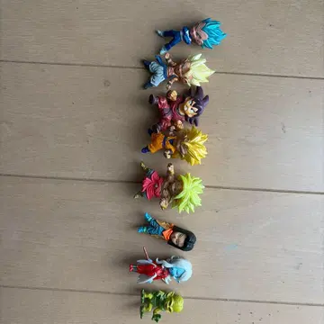 드래곤볼 피규어 8체 세트