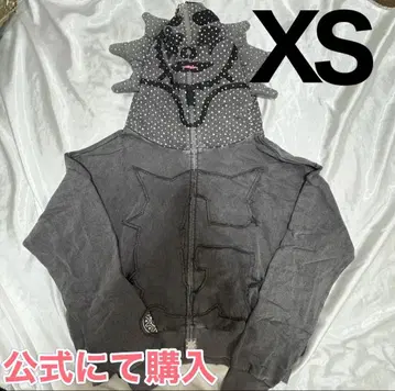 [ 미사용 새상품 ] 정품 GLO GANG 큐빅 후드티