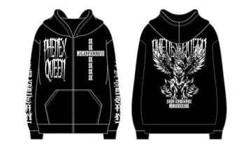 스타덤 카미타니 사야 Phenex Queen 풀 집업 후드티 L