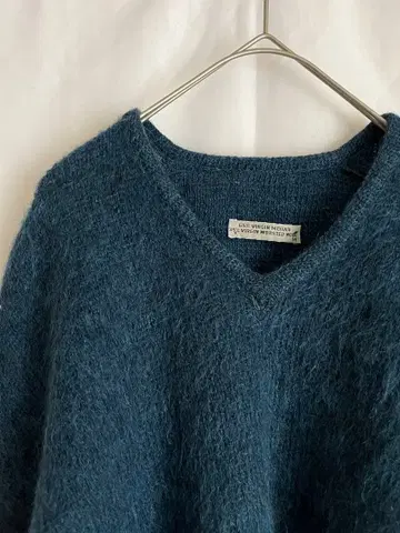 80s 모헤어 니트 65% 모헤어