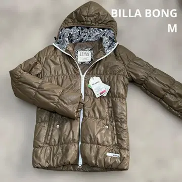 새상품 [ BILLA BONG ] M 브라운 다운 자켓