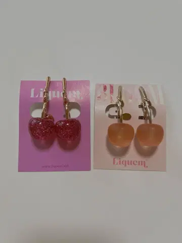 liquem 아사쿠사점 한정판 구미 체리 LOVE 노트 체리 세트 리큐엠