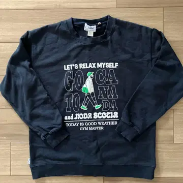 짐 마스터 그래픽 트레이닝복 XL 네이비