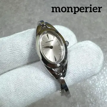 monperier 몽펠리에 여성용 오벌 아날로그 손목시계