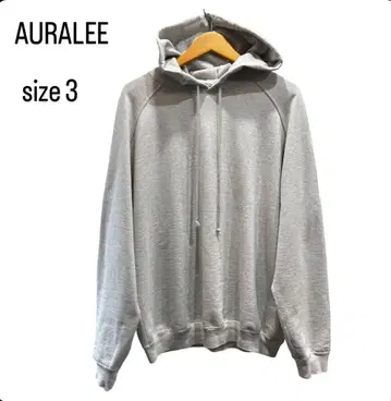 AURALEE SUPER SOFT SWEAT BIG P/O PARKA 3