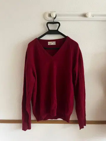 80s Hawick 스코틀랜드제 캐시미어 니트 XL