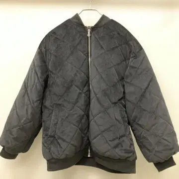 새상품급 시마무라 heml 블랙 퀼팅 봄버 자켓 아우터 블랙