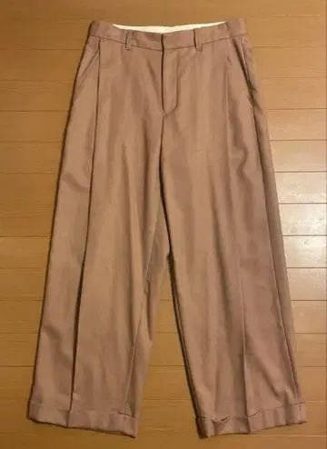 JOURNAL STANDARD 턱 들어간 와이드 팬츠 카멜