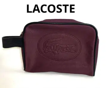 LACOSTE 버건디 숄더백