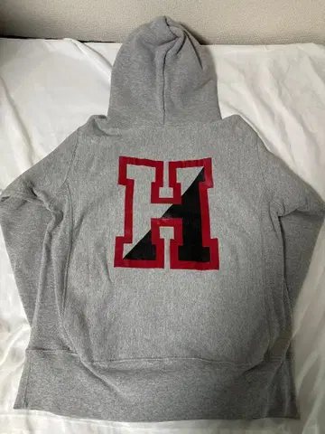 챔피온 복각 빨간색 택 리버스 위브 hectic 사이즈 L USA제