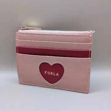 FURLA 훌라 코인 케이스 카드 케이스 하트 키링