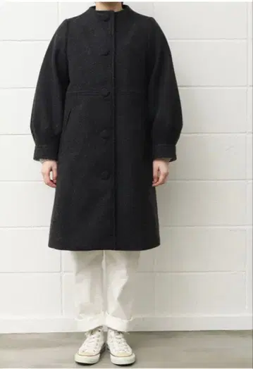 차일드우먼 코트 네이비