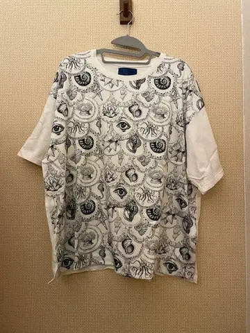 [레어] MASTER JOHN AIVER 아트 프린트 T셔츠