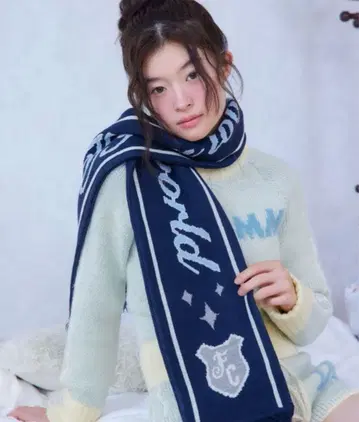 FCMM 축구 머플러 네이비