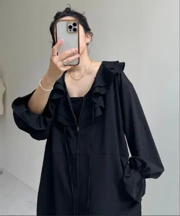 wee9s 프릴 올인원 롱 사이즈