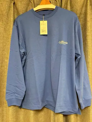 새상품 CGS 오가닉 코튼 롱 슬리브T 코발트