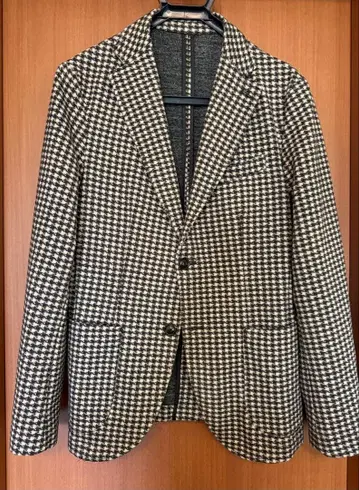 ZARA 테일러드 자켓 하운드 투스
