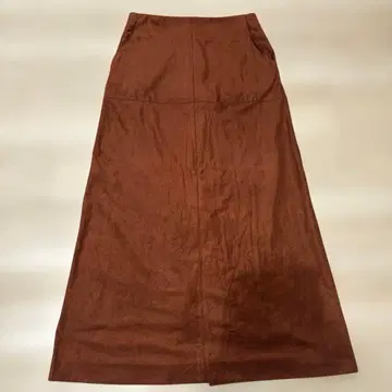 유나이티드 애로우즈 벨벳 조 롱 스커트